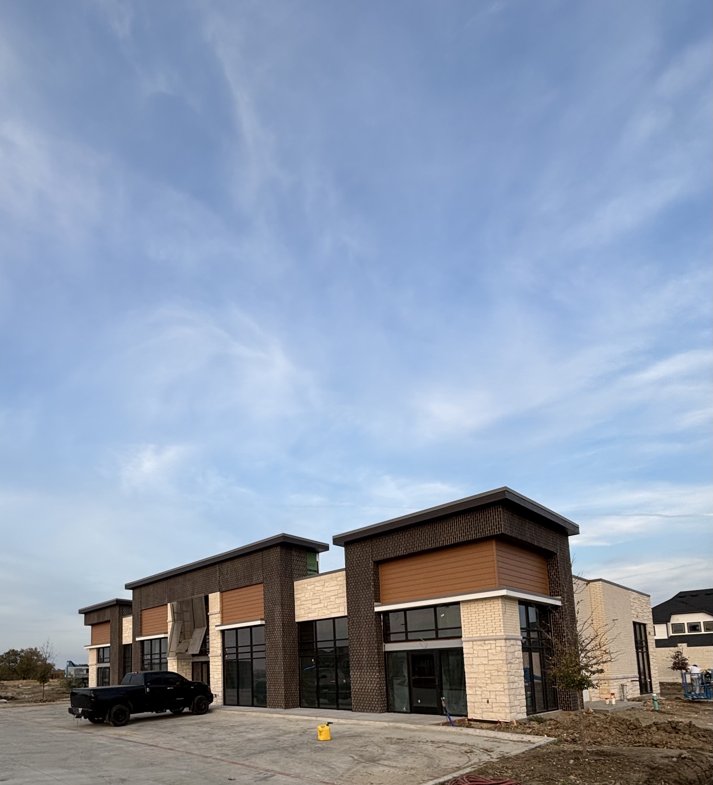 Commercial exterior finish after A&K's work